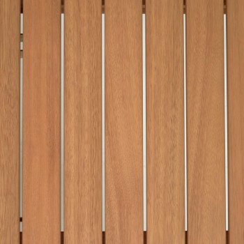 Tavolo allungabile da esterno Hanzel legno massello eucalipto 183 (240) x 100 cm FSC 100%