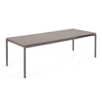 Mesa de exterior extensible Zaltana en aluminio