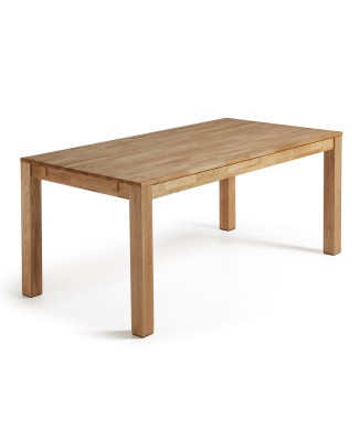 Mesa extensible Isbel 120 (200) x 75 cm natural