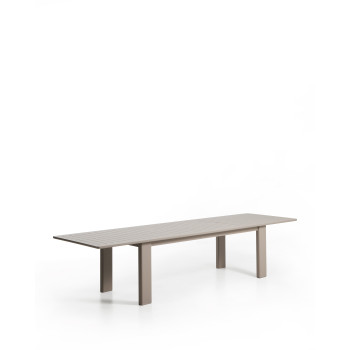 Mesa extensible de aluminio Livorno