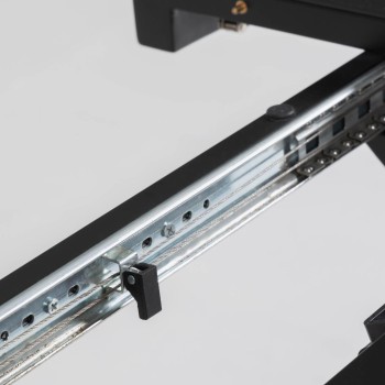 Mesa extensible Vashti Ø 120 (160) cm porcelana