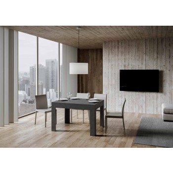 Mesa Bibi - Mesa Extensible 90x120/180 cm Bibi Espátula Blanca