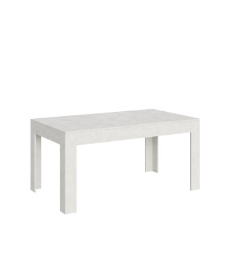 Mesa Bibi - Mesa Extensible 90x160/220 cm Bibi Espátula Blanca