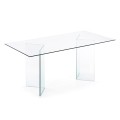 Mesa de cristal de Burano 180 x 90 cm