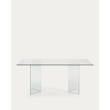 Mesa de cristal de Burano 200 x 90 cm