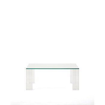 Mesa auxiliar de vidrio templado Adularia