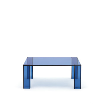 Mesa auxiliar de vidrio templado Adularia