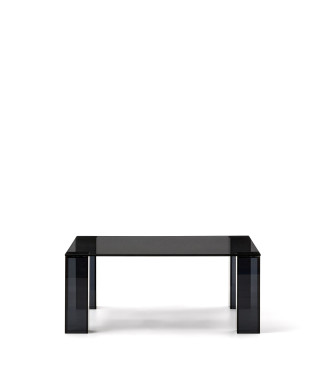 Mesa auxiliar de vidrio templado Adularia