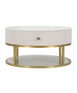 MESA DE CENTRO CREMA MONTPELLIER