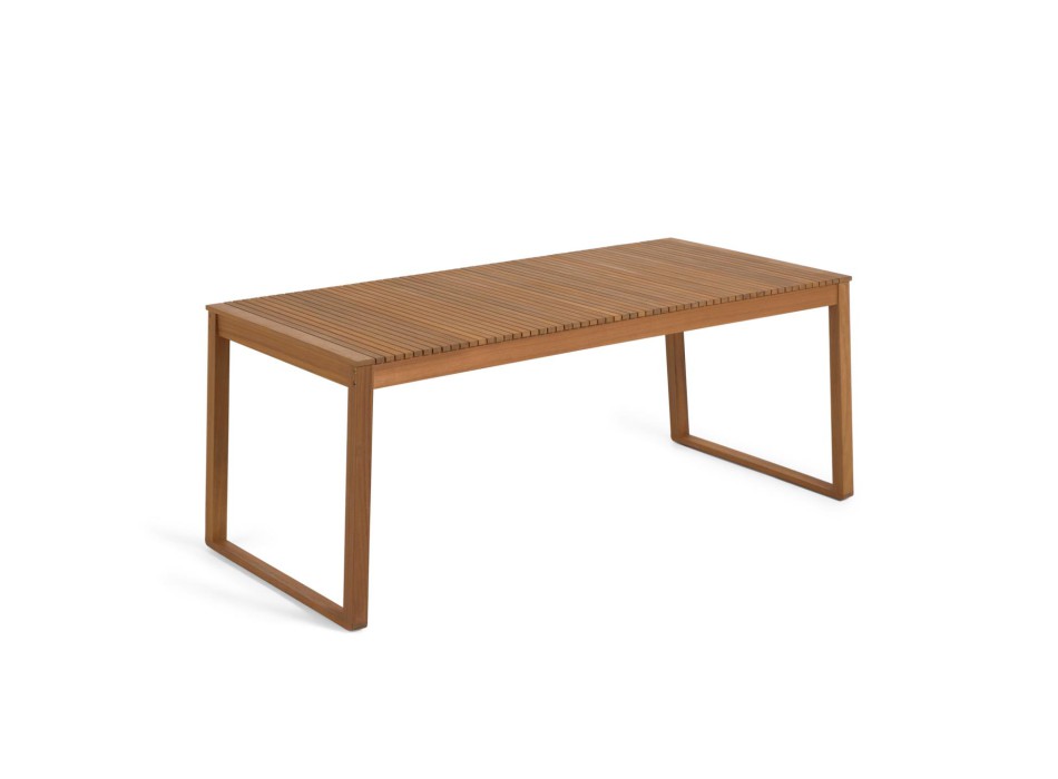 Tavolo da esterno Emili in legno massello di acacia 180 x 90 cm FSC 100%