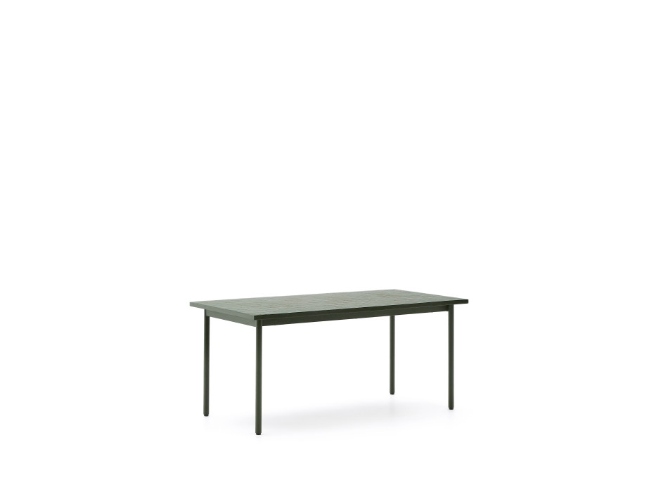 Mesa de exterior Maurina en acero galvanizado