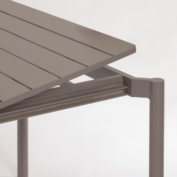 Mesa extensible de aluminio para exterior Zaltana