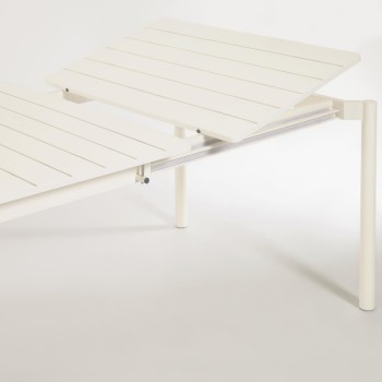 Tavolo da esterno Zaltana allungabile in alluminioana allungabile in alluminio