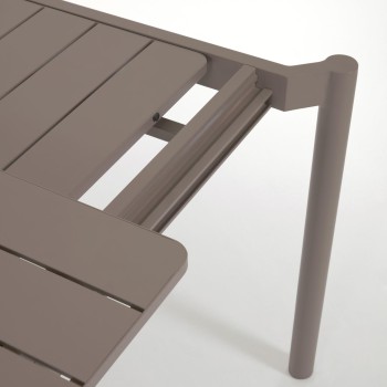 Mesa extensible de aluminio para exterior Zaltana