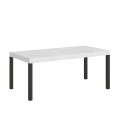 Mesa extensible Everyday Premium 90x200/304 cm con estructura antracita