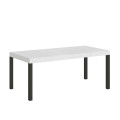 Mesa extensible Everyday Premium 90x90/246 cm con estructura antracita