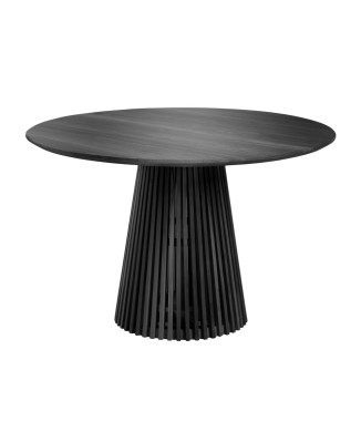 Mesa Jeanette Ø 120 cm negra
