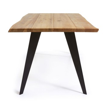 Mesa Koda en chapa de roble