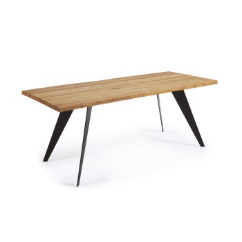 Mesa Koda en chapa de roble