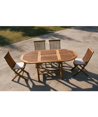 MESA ALUMINIO ANTRACITA 180/240x100 + 6 SILLAS ALUMINIO ANTRACITA