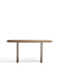 Mesa Litto con chapa de madera