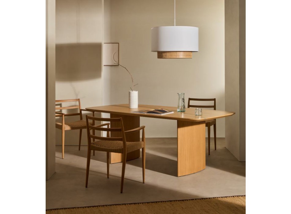 Mesa de madera Litto LA FORMA