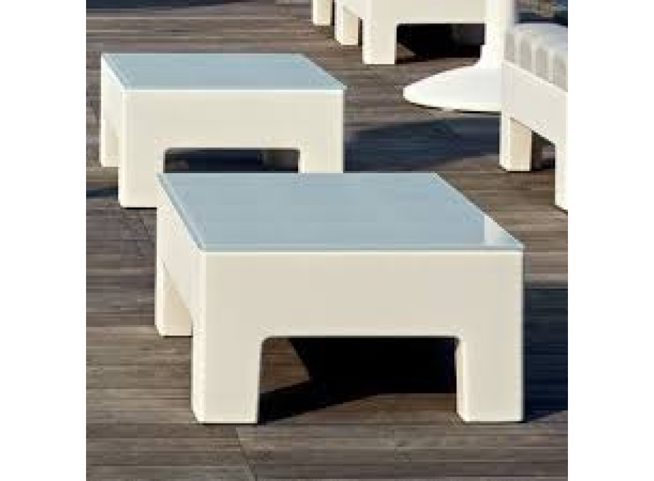 Mesa Modi con cristal blanco MyYour