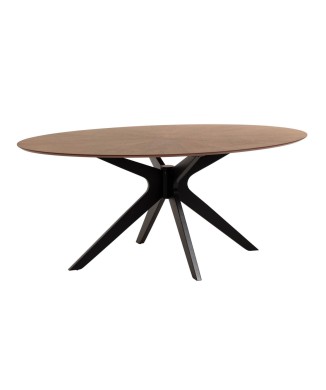 Mesa Naanim 180 x 110 cm acabado nogal