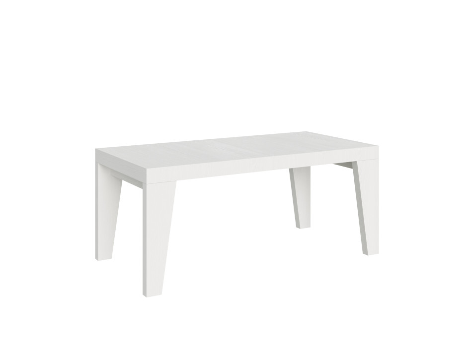 Mesa Naxy D.90 - Mesa extensible 200/304x90 cm Naxy fresno blanco