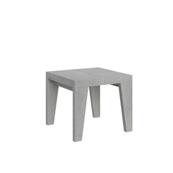 Mesa Naxy D.90 - Mesa extensible 90/246x90 cm Naxy fresno blanco