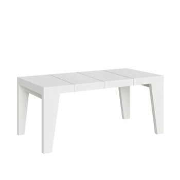 Mesa Naxy Premium D.90 - Mesa extensible 130/234x90 cm Naxy Premium fresno blanco