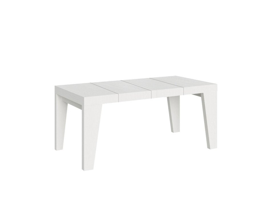 Mesa Naxy Premium D.90 - Mesa extensible 130/234x90 cm Naxy Premium fresno blanco