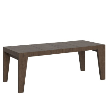 Mesa Naxy Premium D.90 - Mesa extensible 180/284x90 cm Naxy Premium fresno blanco