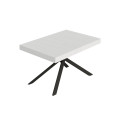 Mesa extensible Niket 90x120/380 cm con patas antracita