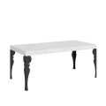 Mesa extensible Paxon 90x180/440 cm con estructura antracita