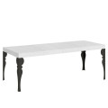 Mesa extensible Paxon Premium 90x200/304 cm con estructura antracita
