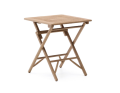 Mesa plegable Dandara en madera maciza de acacia 66 x 66 cm FSC 100%