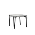 Mesa extensible Rio 90x90/246 cm con estructura antracita