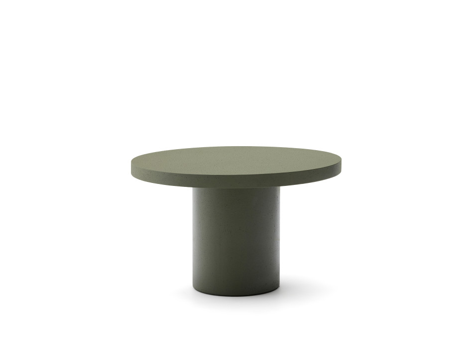 Mesa redonda de hormigón Aiguablava