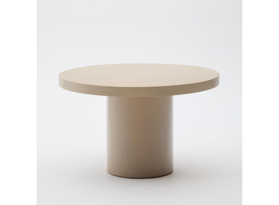 Mesa redonda de hormigón Aiguablava