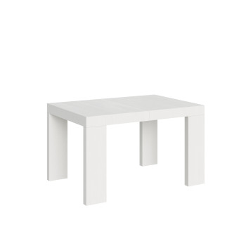 Mesa Roxell P.90 - Mesa extensible 120/380x90 cm Roxell Fresno Blanco
