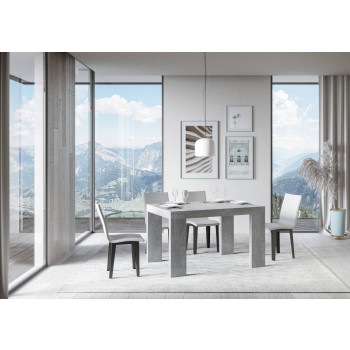 Mesa Roxell P.90 - Mesa extensible 130/390x90 cm Roxell Fresno Blanco