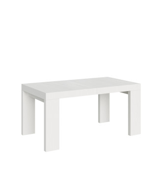 Mesa Roxell P.90 - Mesa extensible 160/420x90 cm Roxell Fresno Blanco