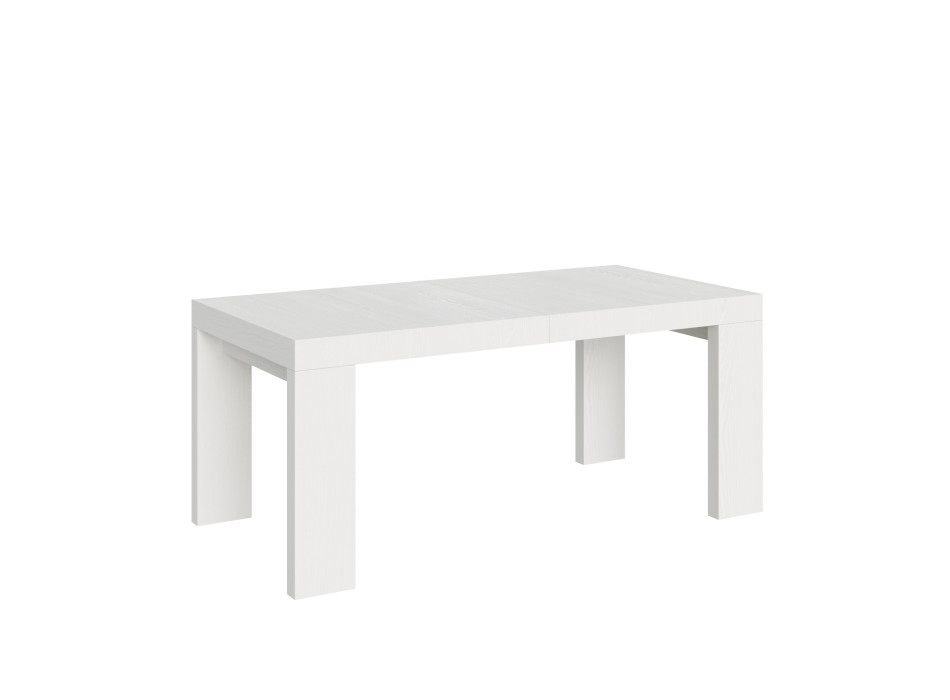 Mesa Roxell D.90 - Mesa extensible 200/304x90 cm Roxell Fresno Blanco
