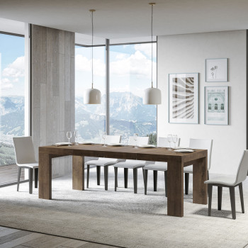 Mesa Roxell Premium D.90 - Mesa extensible 140/244x90 cm Roxell Premium Fresno Blanco