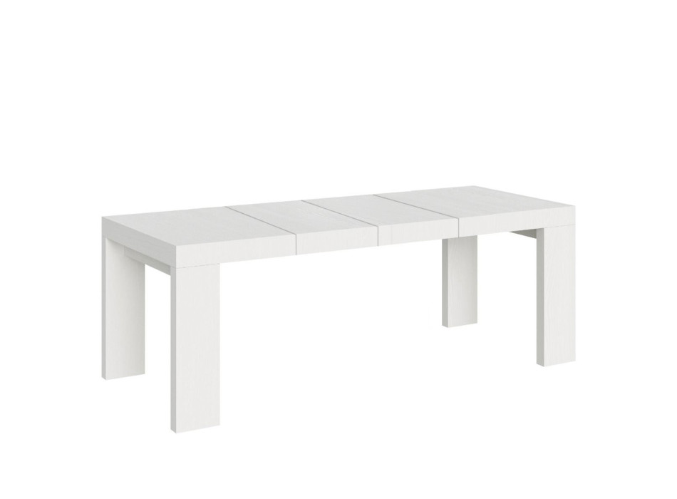 Mesa Roxell Premium D.90 - Mesa extensible 160/264x90 cm Roxell Premium Fresno Blanco