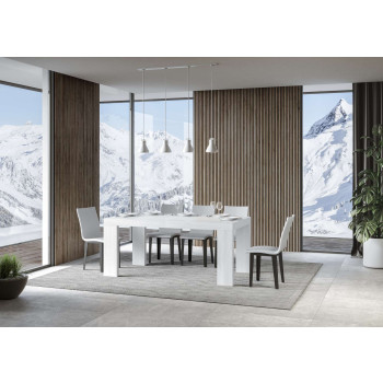 Mesa Roxell Premium D.90 - Mesa extensible 200/304x90 cm Roxell Premium Fresno Blanco