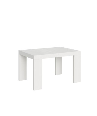 Roxell Table - Mesa extensible 90x140/244 cm Roxell Blanco Fresno