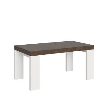 Roxell Table - Mesa extensible 90x160/264 cm Roxell Blanco Fresno