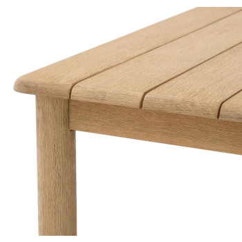 Mesa Sori en madera maciza de acacia 135 x 135 cm FSC 100%